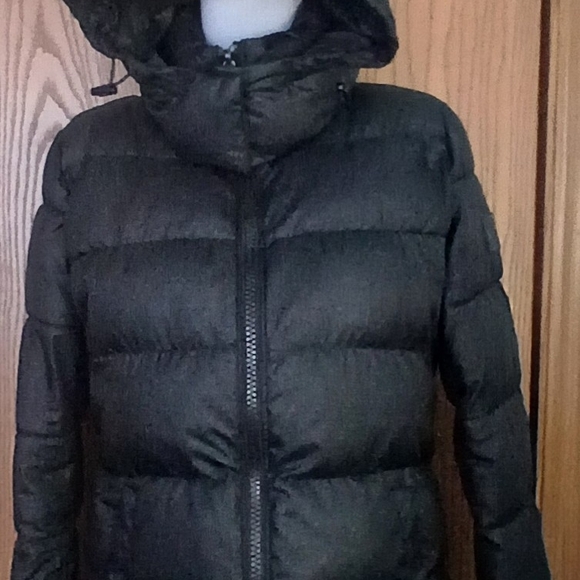Calvin Klein Black Quilted Puffer Jacket with Hood size XS - Picture 1 of 10